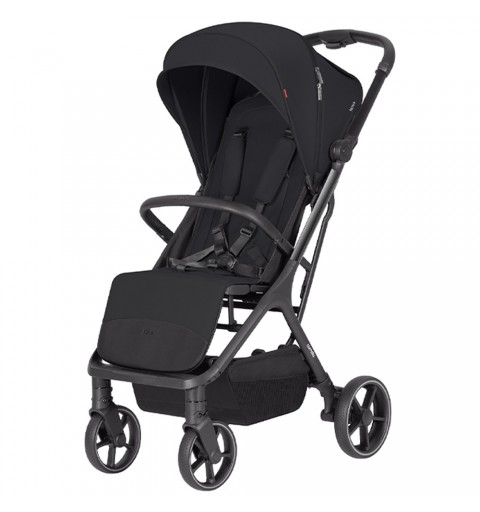 Carrello Nova Plus - kompaktowy, stylowy wózek spacerowy do 22 kg | Vinyl Black